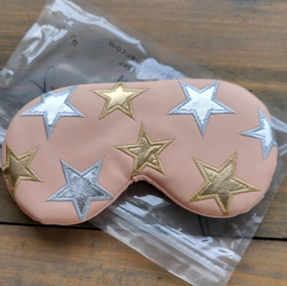 Free People Vegan Leather Sleep Mask NWOT - Picture 1 of 4